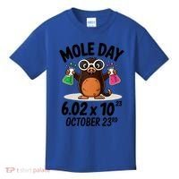 Mole Day Avogadros Number October 23rd Raglan Baseball Gift Kids T-Shirt thumb 0