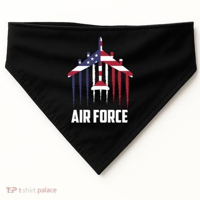 Memorial Day Air Force B52 Bomber American USA-Made Doggie Bandana