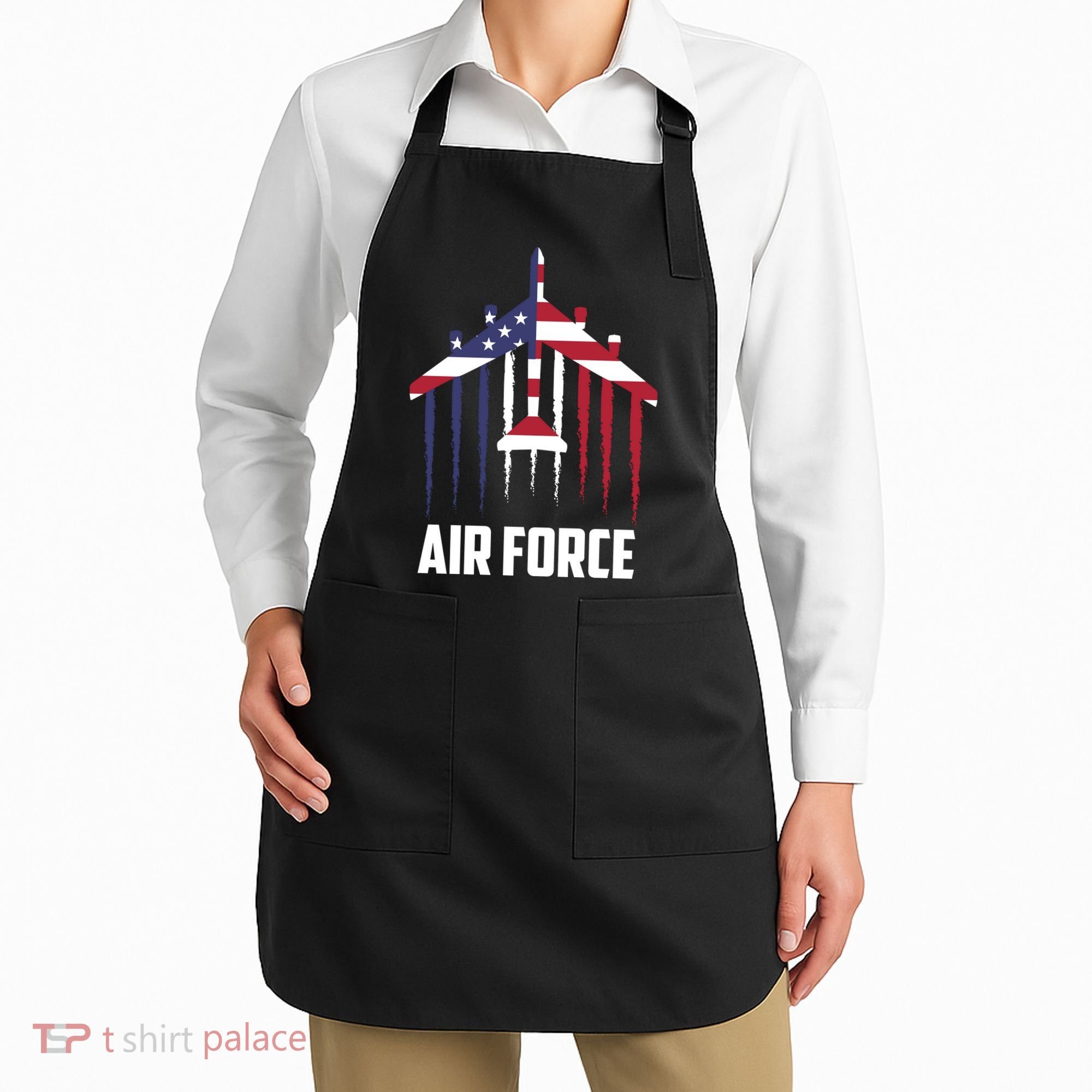 Memorial Day Air Force B52 Bomber American Apron