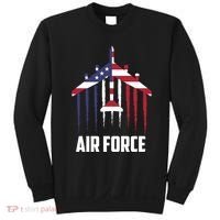 Memorial Day Air Force B52 Bomber American Sweatshirt thumb 0