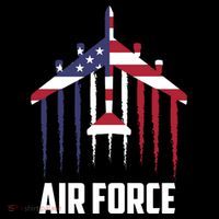 Memorial Day Air Force B52 Bomber American Bucket Hat thumb 4