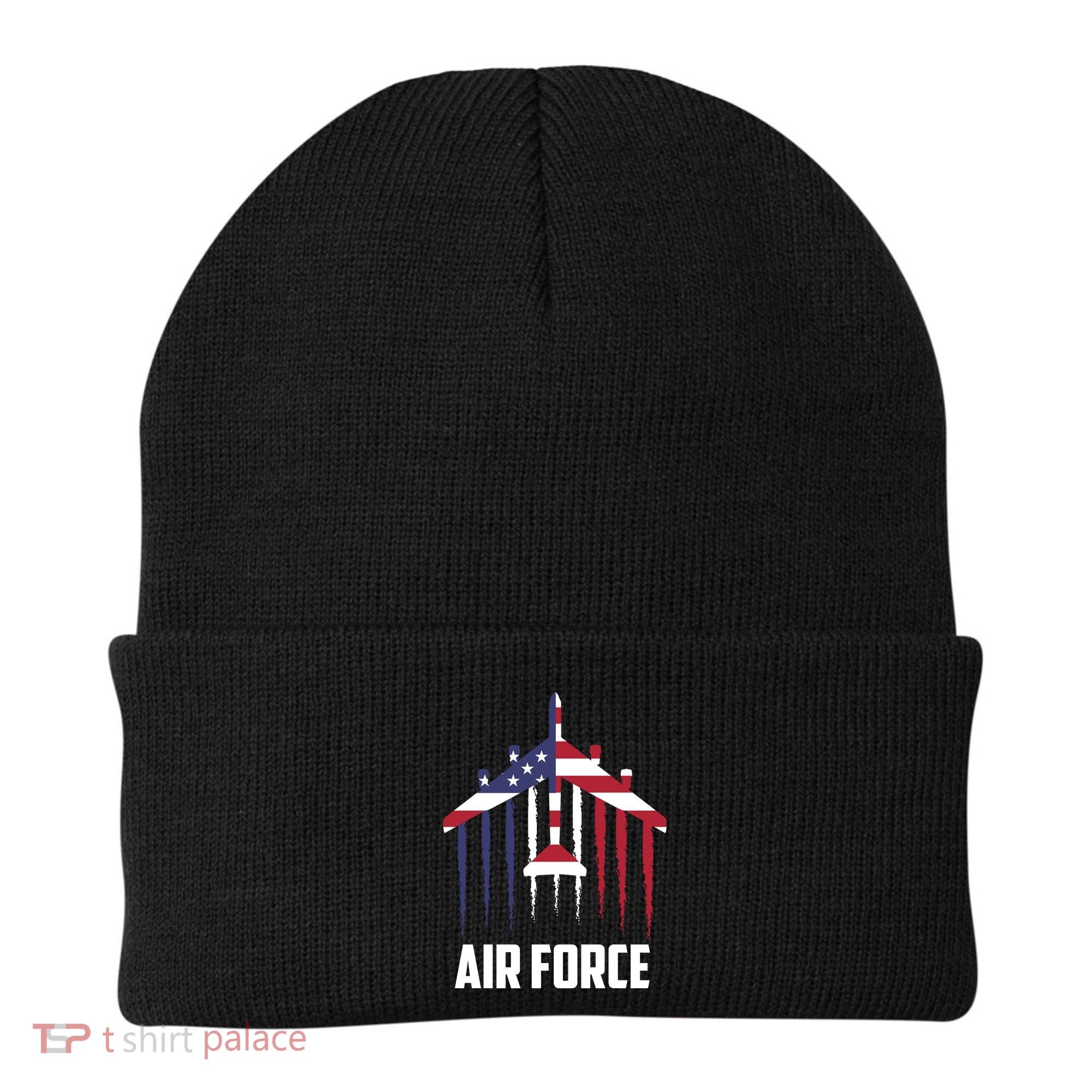 Memorial Day Air Force B52 Bomber American Beanie