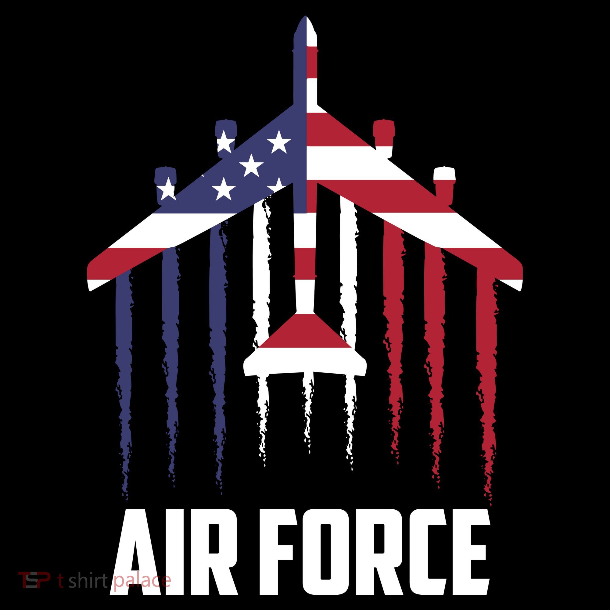 Memorial Day Air Force B52 Bomber American Women's Hoodie