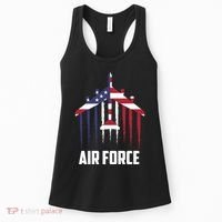 Memorial Day Air Force B52 Bomber American Women's Tank Top thumb 0
