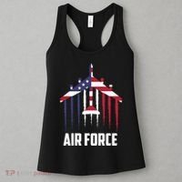 Memorial Day Air Force B52 Bomber American Women's Tank Top thumb 3