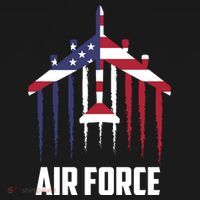 Memorial Day Air Force B52 Bomber American Women's Tank Top thumb 5