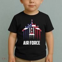 Memorial Day Air Force B52 Bomber American Toddler T-Shirt thumb 2