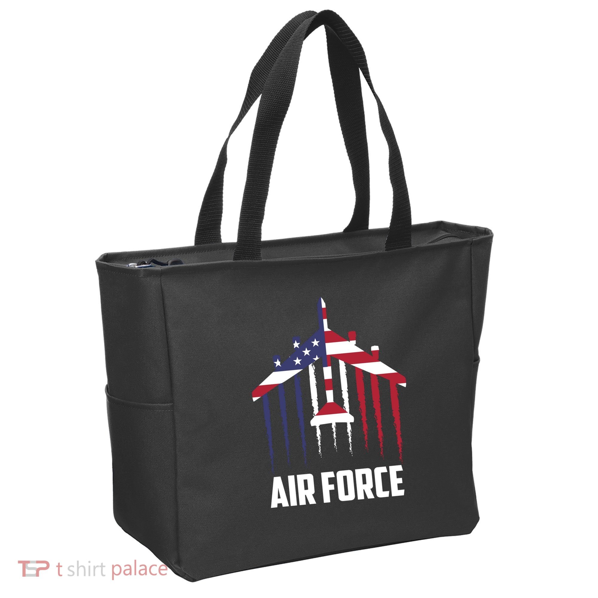 Memorial Day Air Force B52 Bomber American Tote Bag