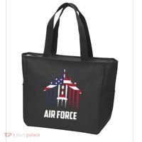 Memorial Day Air Force B52 Bomber American Tote Bag thumb 3