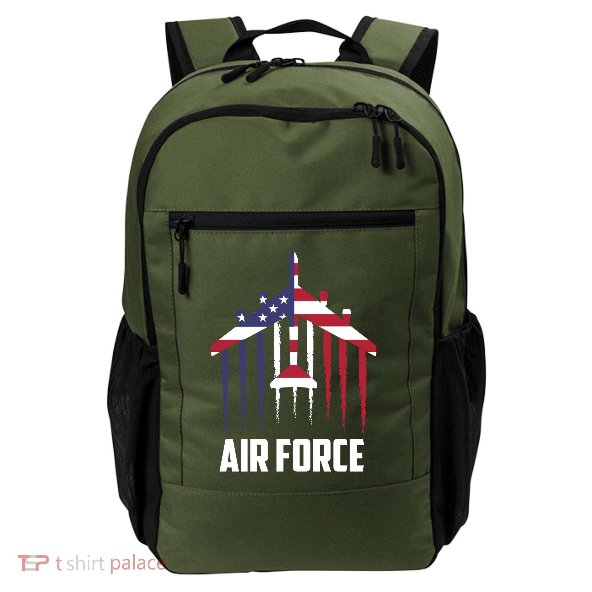 Memorial Day Air Force B52 Bomber American Backpack