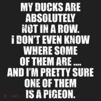 My Ducks Are Absolutely Not In A Row Pigeon Women's Sweatshirt thumb 2
