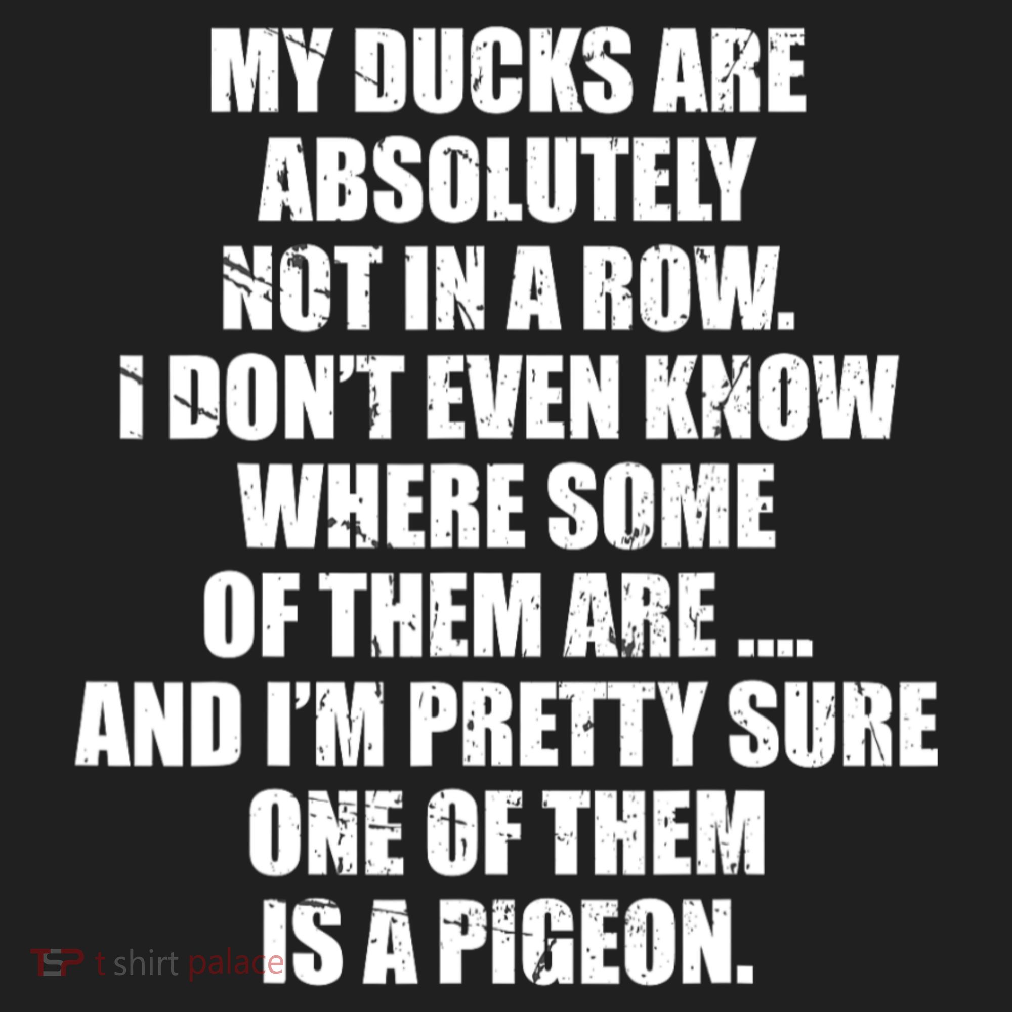 My Ducks Are Absolutely Not In A Row Pigeon Women's Sweatshirt