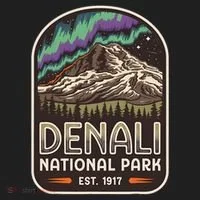 Mount Denali Alaska Mountain Denali National Park Beanie thumb 2