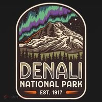 Mount Denali Alaska Mountain Denali National Park Pajama Set thumb 2