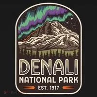 Mount Denali Alaska Mountain Denali National Park Pajama Set thumb 2