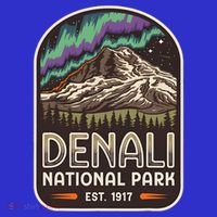 Mount Denali Alaska Mountain Denali National Park Sweatshirt thumb 3