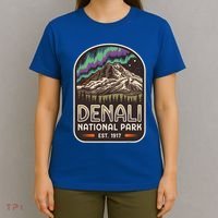 Mount Denali Alaska Mountain Denali National Park T-Shirt thumb 4