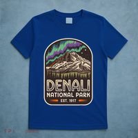 Mount Denali Alaska Mountain Denali National Park T-Shirt thumb 5