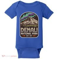 Mount Denali Alaska Mountain Denali National Park Baby Bodysuit thumb 0