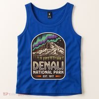 Mount Denali Alaska Mountain Denali National Park Tank Top thumb 2