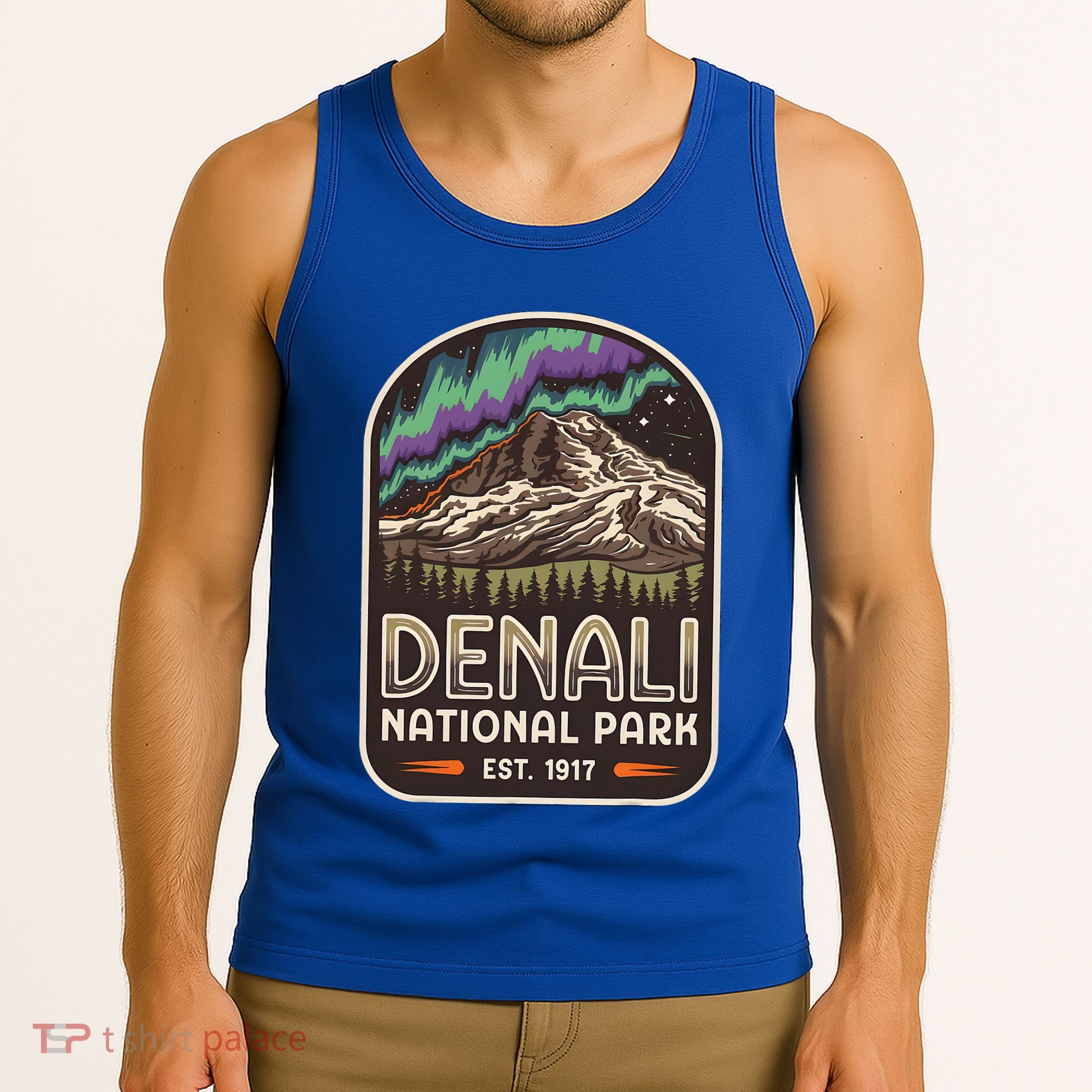 Mount Denali Alaska Mountain Denali National Park Tank Top