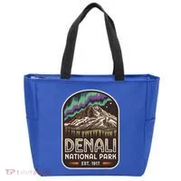 Mount Denali Alaska Mountain Denali National Park Tote Bag thumb 0
