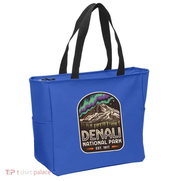 Mount Denali Alaska Mountain Denali National Park Tote Bag