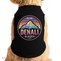 Mount Denali Alaska Mountaineer Climbing Doggie Tank thumb 0
