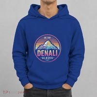 Mount Denali Alaska Mountaineer Climbing Hoodie thumb 0