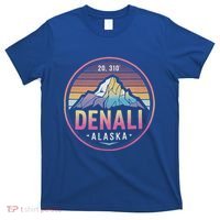 Mount Denali Alaska Mountaineer Climbing T-Shirt thumb 0