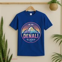 Mount Denali Alaska Mountaineer Climbing T-Shirt thumb 2