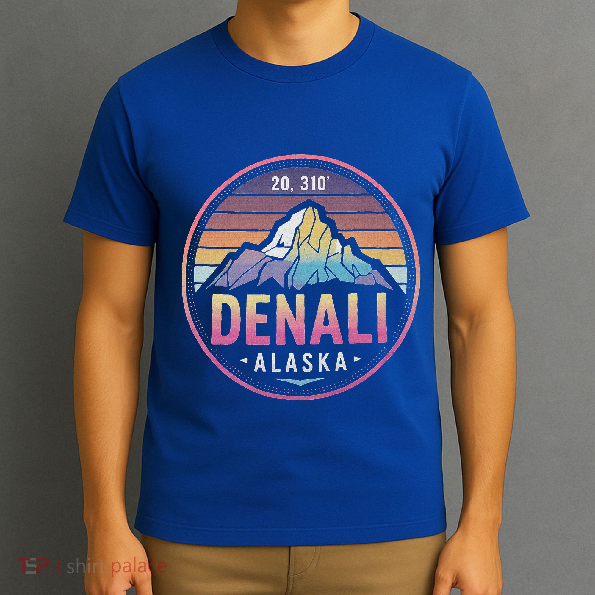 Mount Denali Alaska Mountaineer Climbing T-Shirt