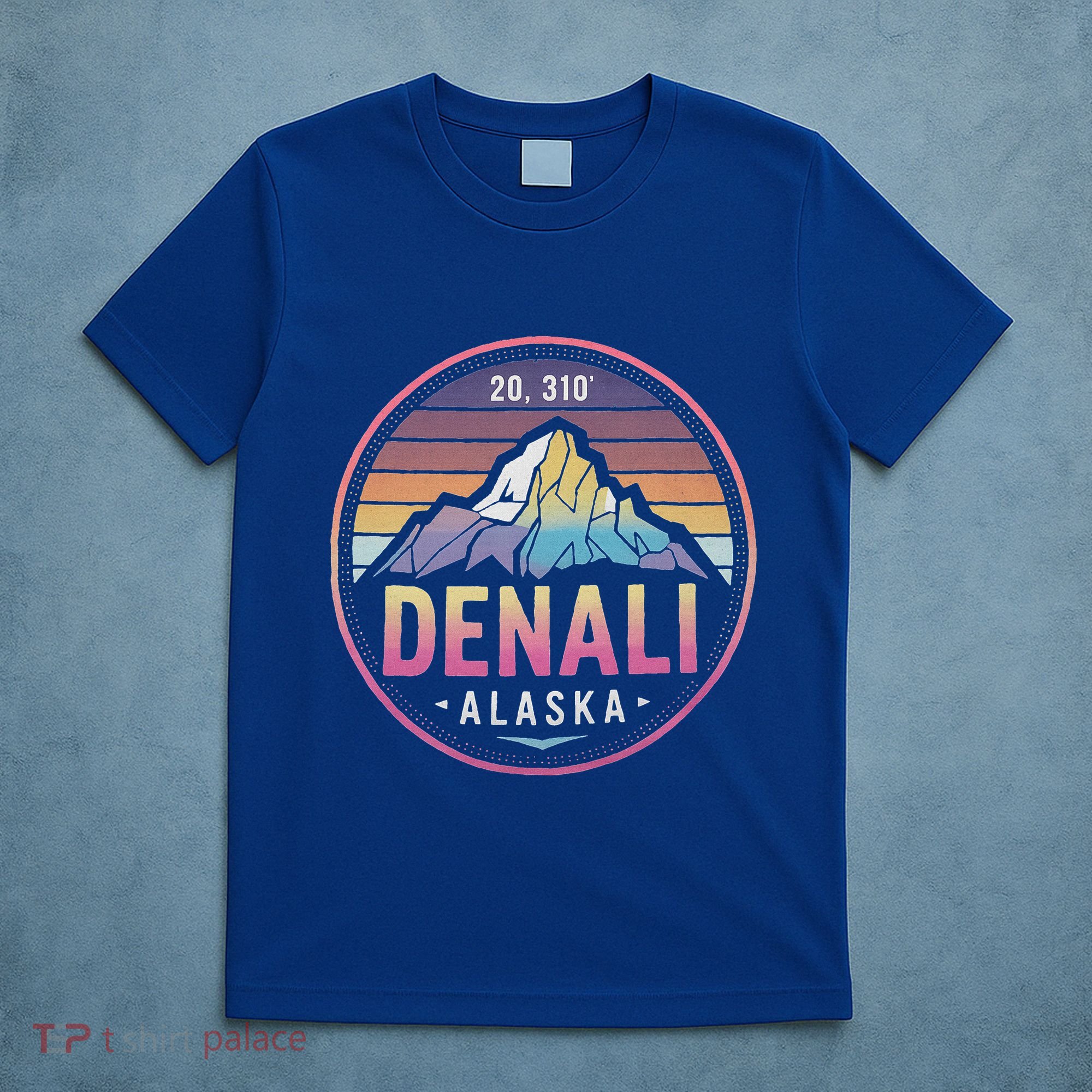 Mount Denali Alaska Mountaineer Climbing T-Shirt