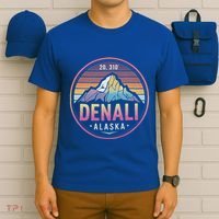 Mount Denali Alaska Mountaineer Climbing T-Shirt thumb 6