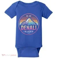 Mount Denali Alaska Mountaineer Climbing Baby Bodysuit thumb 0