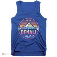 Mount Denali Alaska Mountaineer Climbing Tank Top thumb 0
