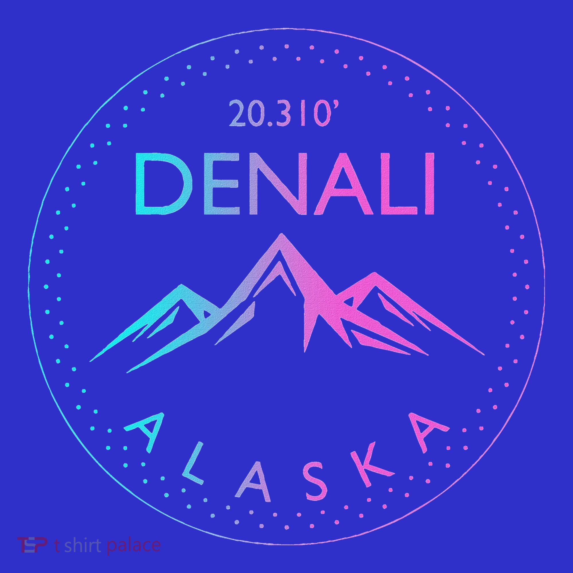 Mount Denali Alaska Mountaineer Climbing National Park Hoodie