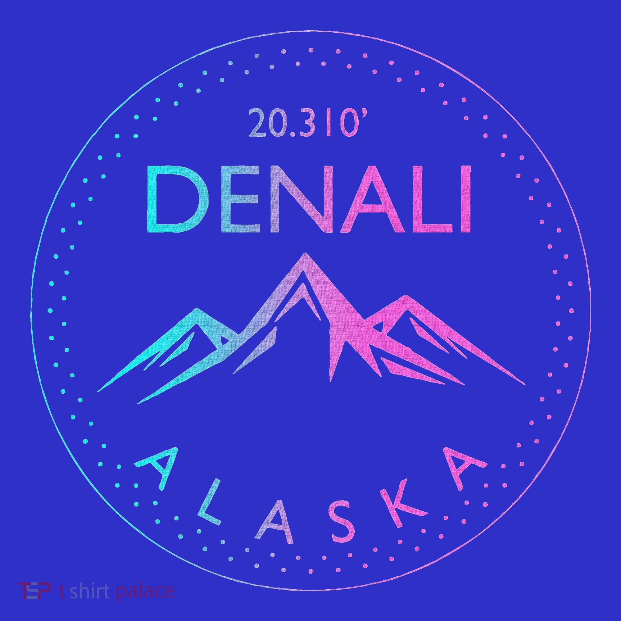 Mount Denali Alaska Mountaineer Climbing National Park Long Sleeve Shirt