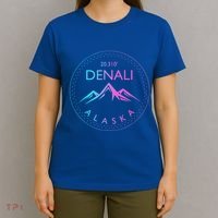 Mount Denali Alaska Mountaineer Climbing National Park T-Shirt thumb 4