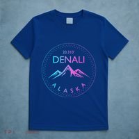 Mount Denali Alaska Mountaineer Climbing National Park T-Shirt thumb 5