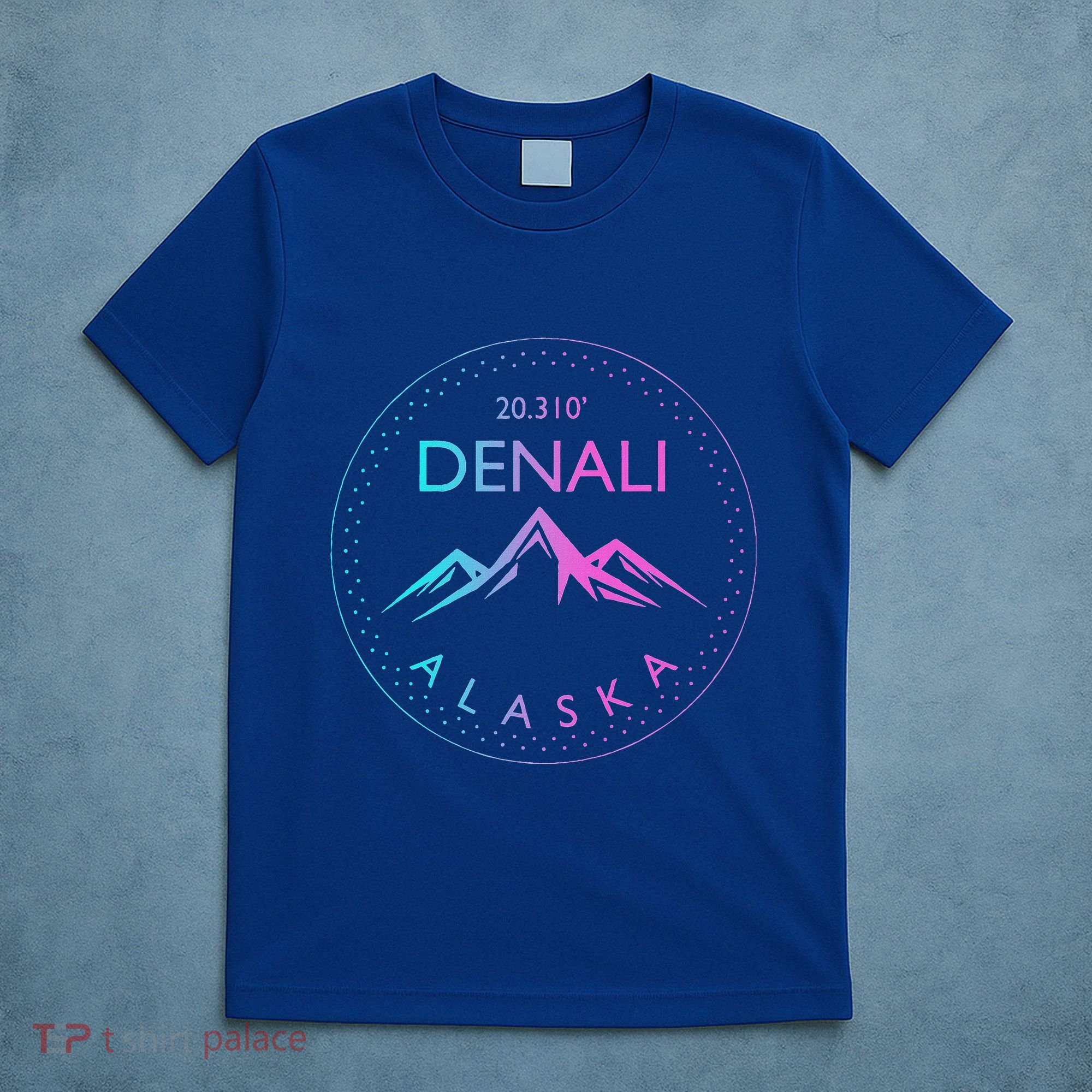 Mount Denali Alaska Mountaineer Climbing National Park T-Shirt