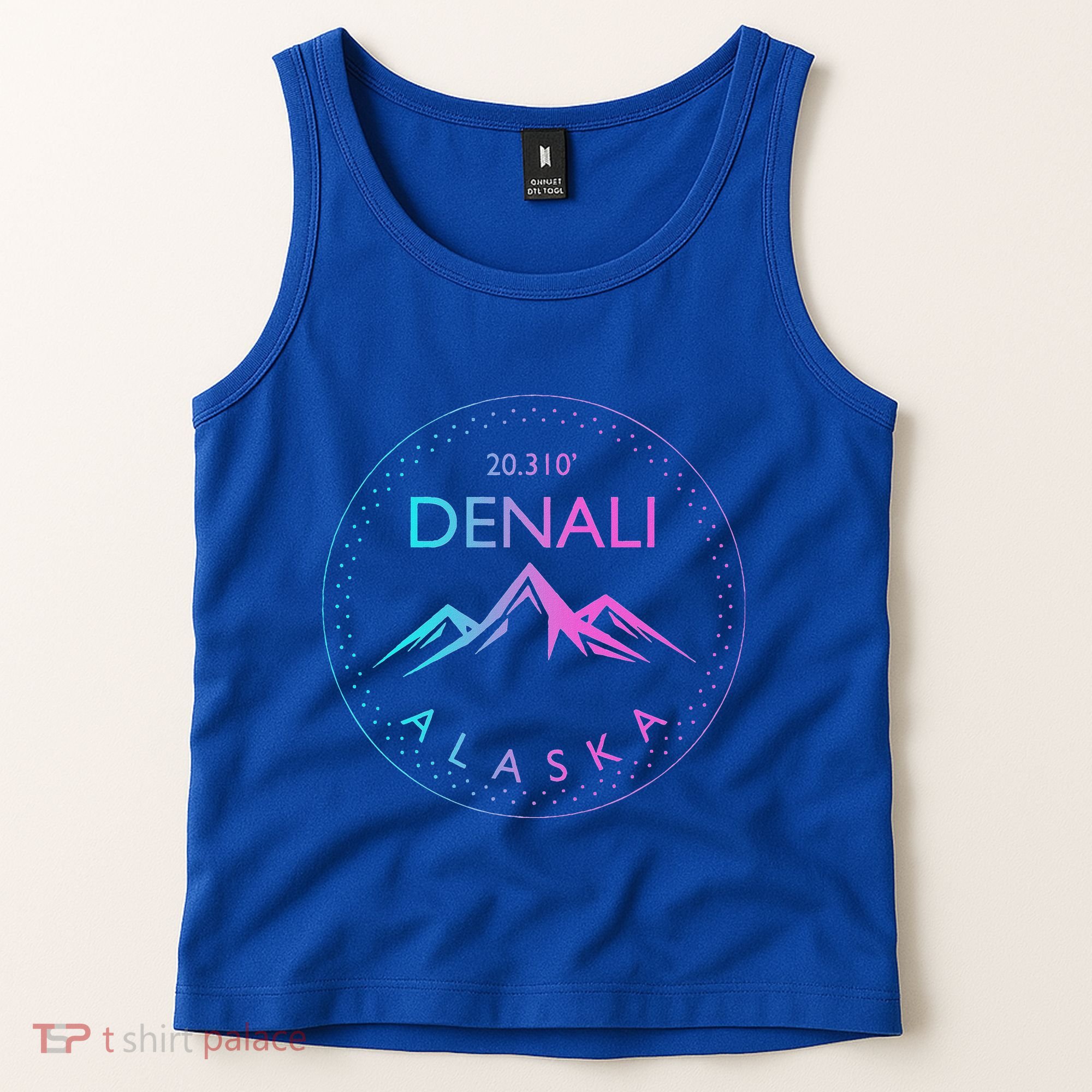 Mount Denali Alaska Mountaineer Climbing National Park Tank Top