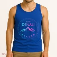 Mount Denali Alaska Mountaineer Climbing National Park Tank Top thumb 3