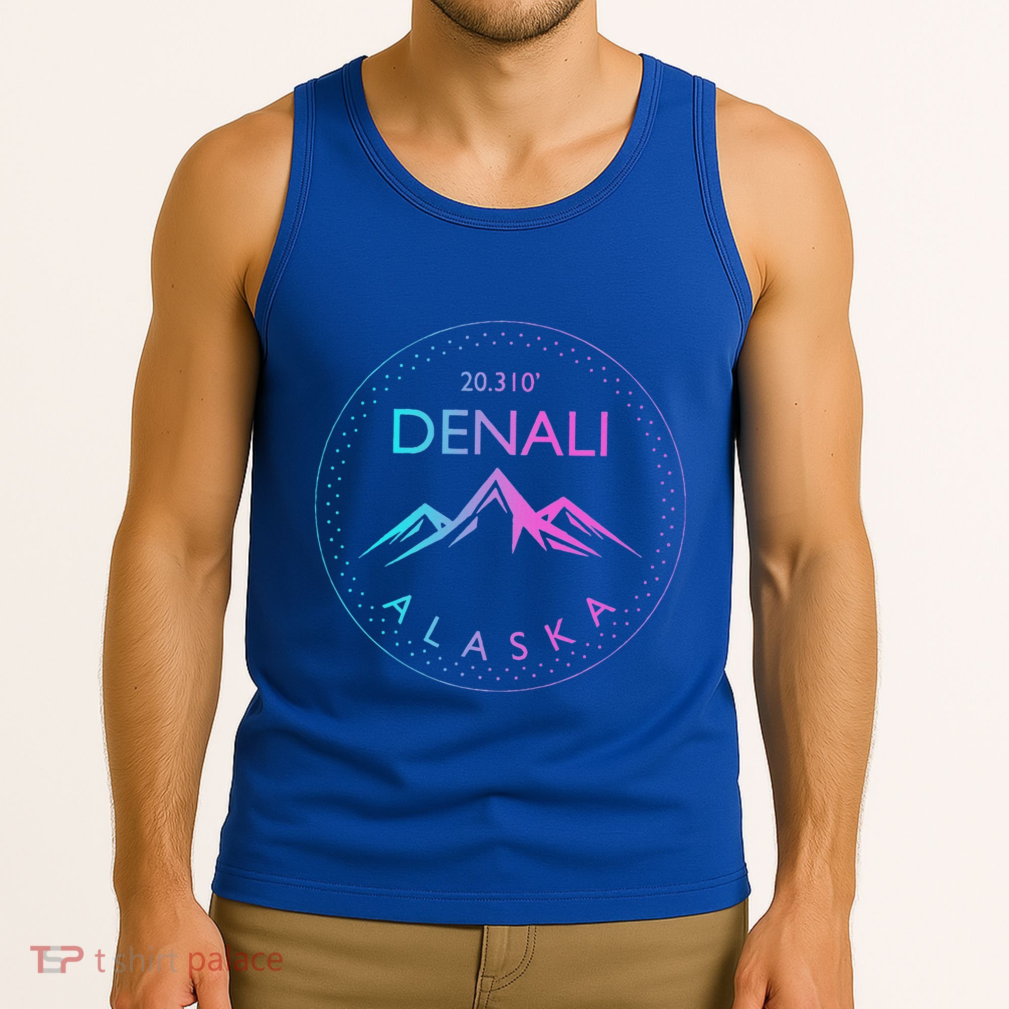 Mount Denali Alaska Mountaineer Climbing National Park Tank Top