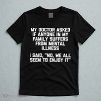 My Doctor Asked If My Family Suffers From Mental Illness T-Shirt thumb 5