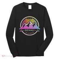 Mount Denali Alaska Mountaineer Climbing National Park Long Sleeve Shirt thumb 0