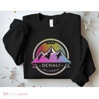 Mount Denali Alaska Mountaineer Climbing National Park Sweatshirt thumb 2