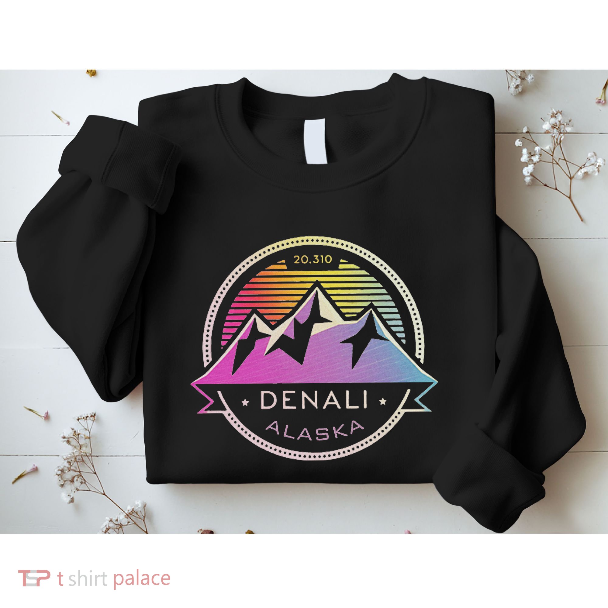 Mount Denali Alaska Mountaineer Climbing National Park Sweatshirt