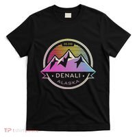 Mount Denali Alaska Mountaineer Climbing National Park T-Shirt thumb 0