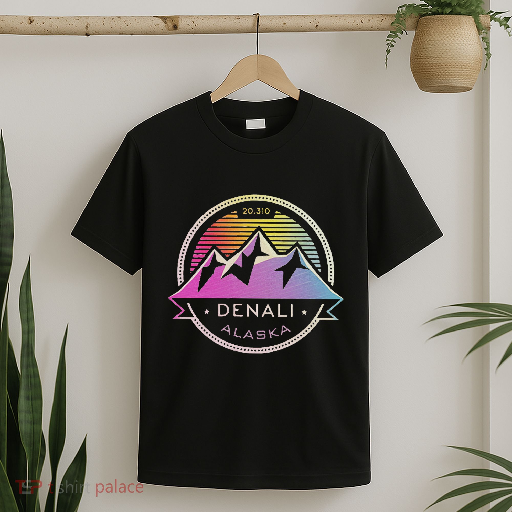 Mount Denali Alaska Mountaineer Climbing National Park T-Shirt